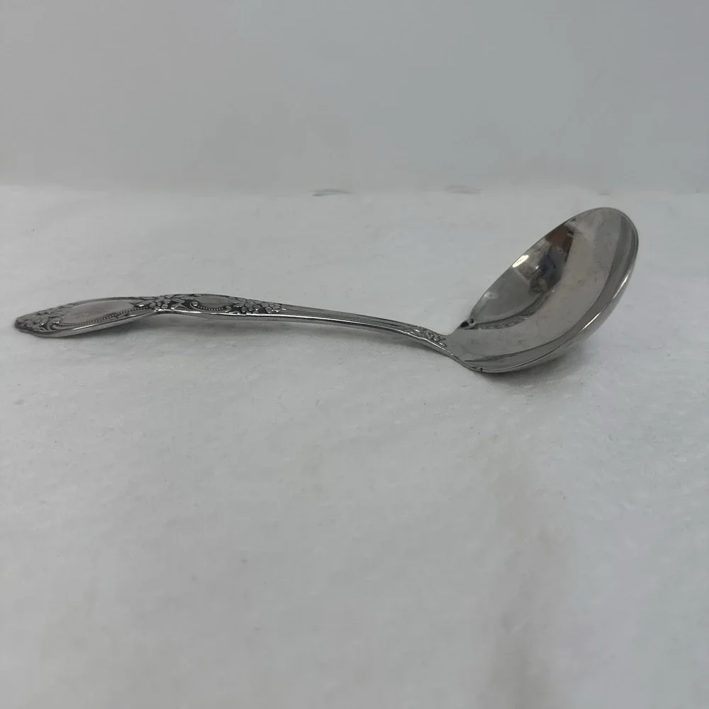 Oneida Gravy Ladle Spoon LTD Wm A Rogers‎ Huntington Deluxe Stainless 7-3/8